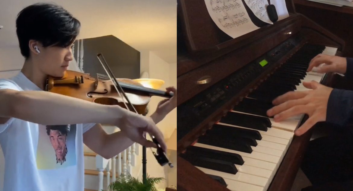 Justin Qiao and Edward Lai Piano & Viola Duet
